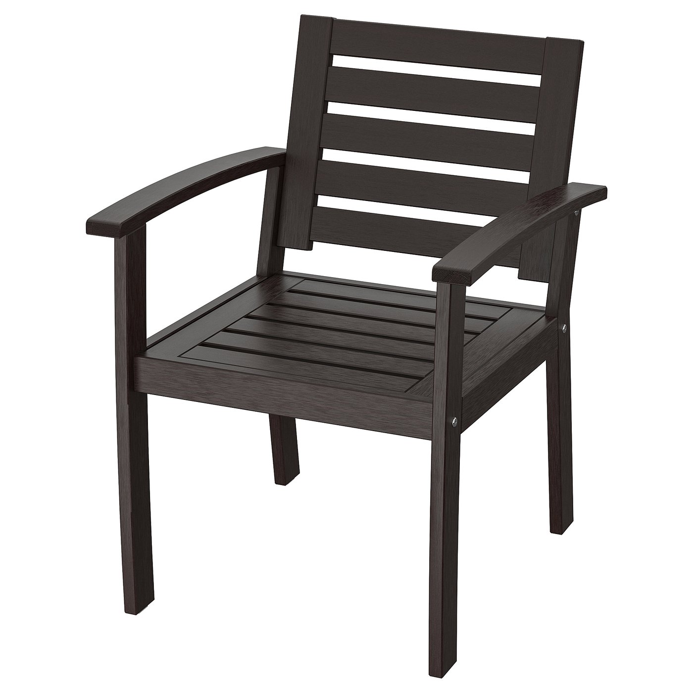 KLÖVEN Armlehnstuhl/außen - schwarzbraun - IKEA Deutschland