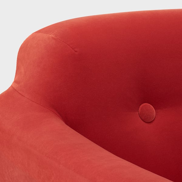 KLUBBFORS Sessel Samt orange IKEA