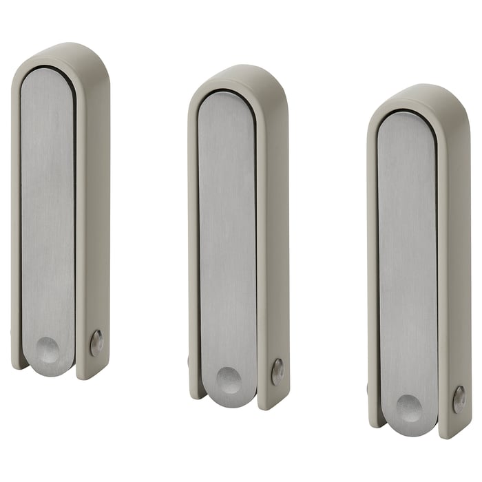 KLYKET Haken, klappbar, Aluminium/beige IKEA Deutschland