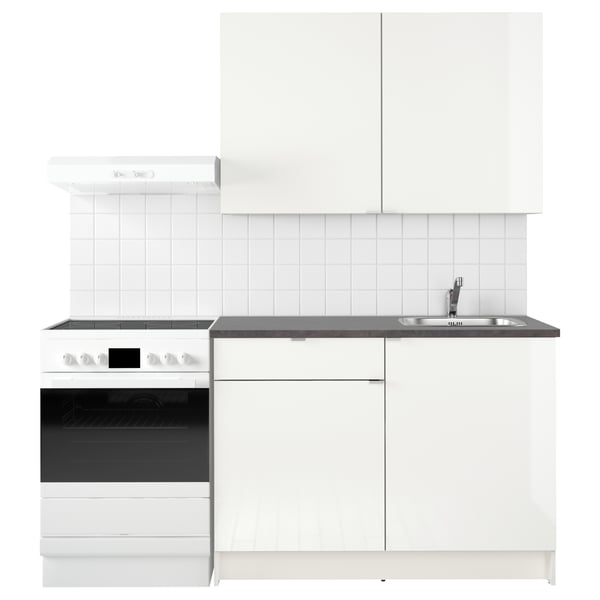 Knoxhult Kuche Hochglanz Weiss Ikea Deutschland