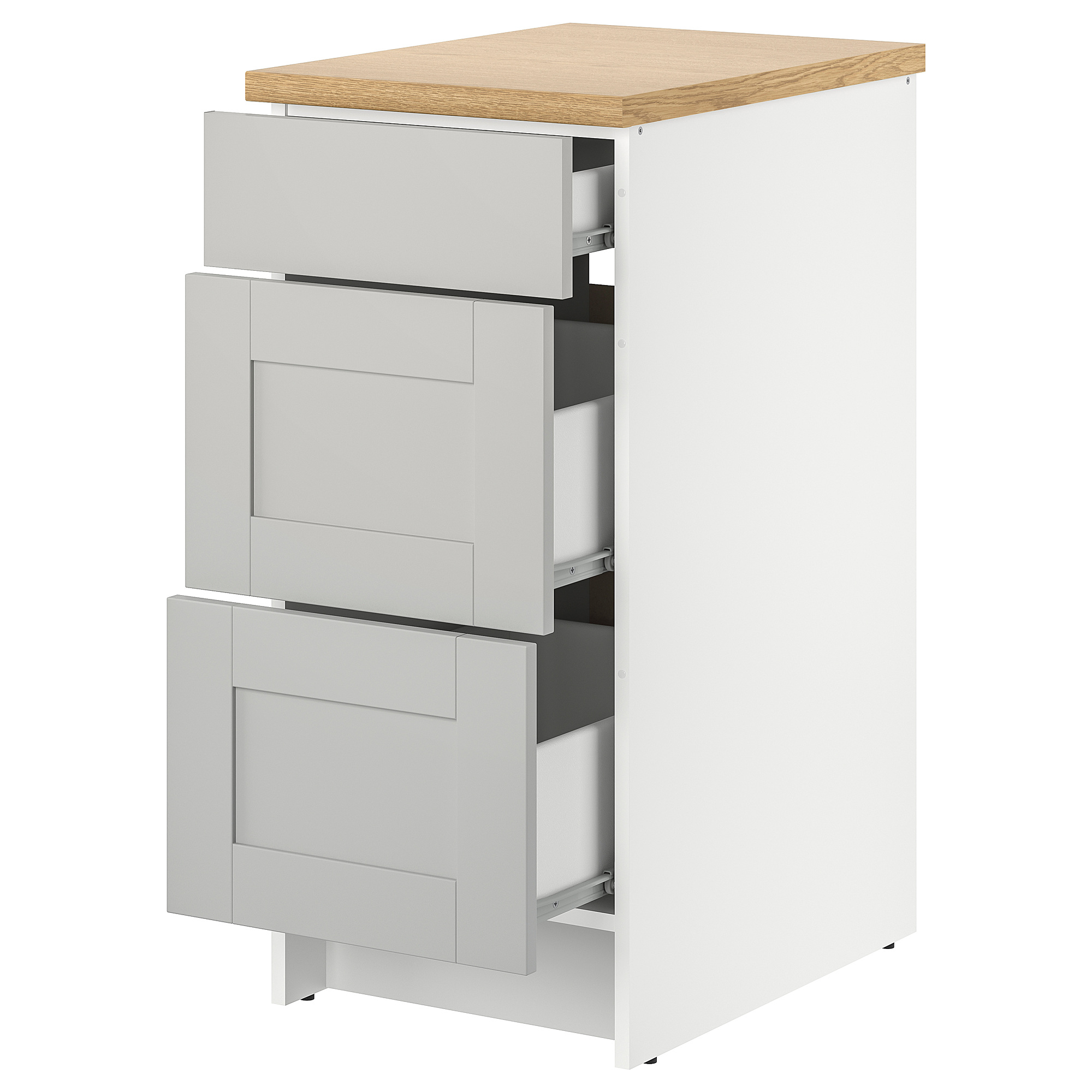 KNOXHULT Unterschrank mit Schubladen - grau - IKEA Deutschland