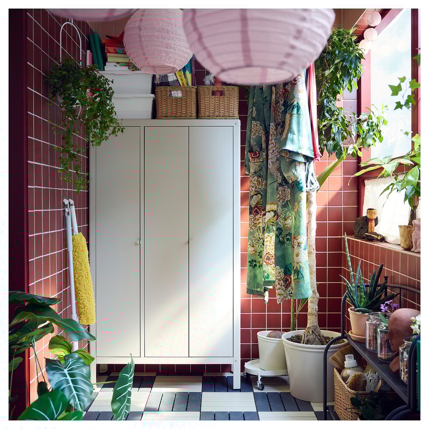 Thumbnail - IKEA KOLBJÖRN Schrank beige für draußen/drinnen