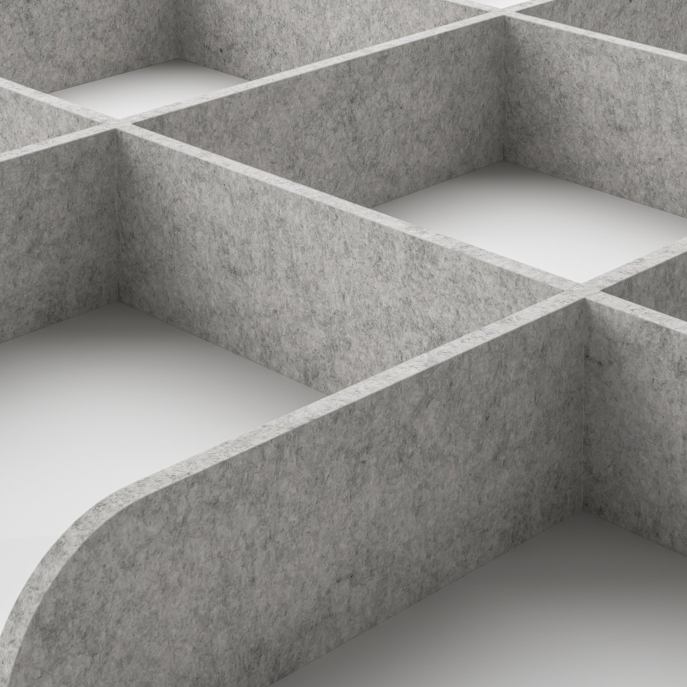 Thumbnail - IKEA KOMPLEMENT Ausziehboden mit Trennsteg weiß/hellgrau 100x58 cm