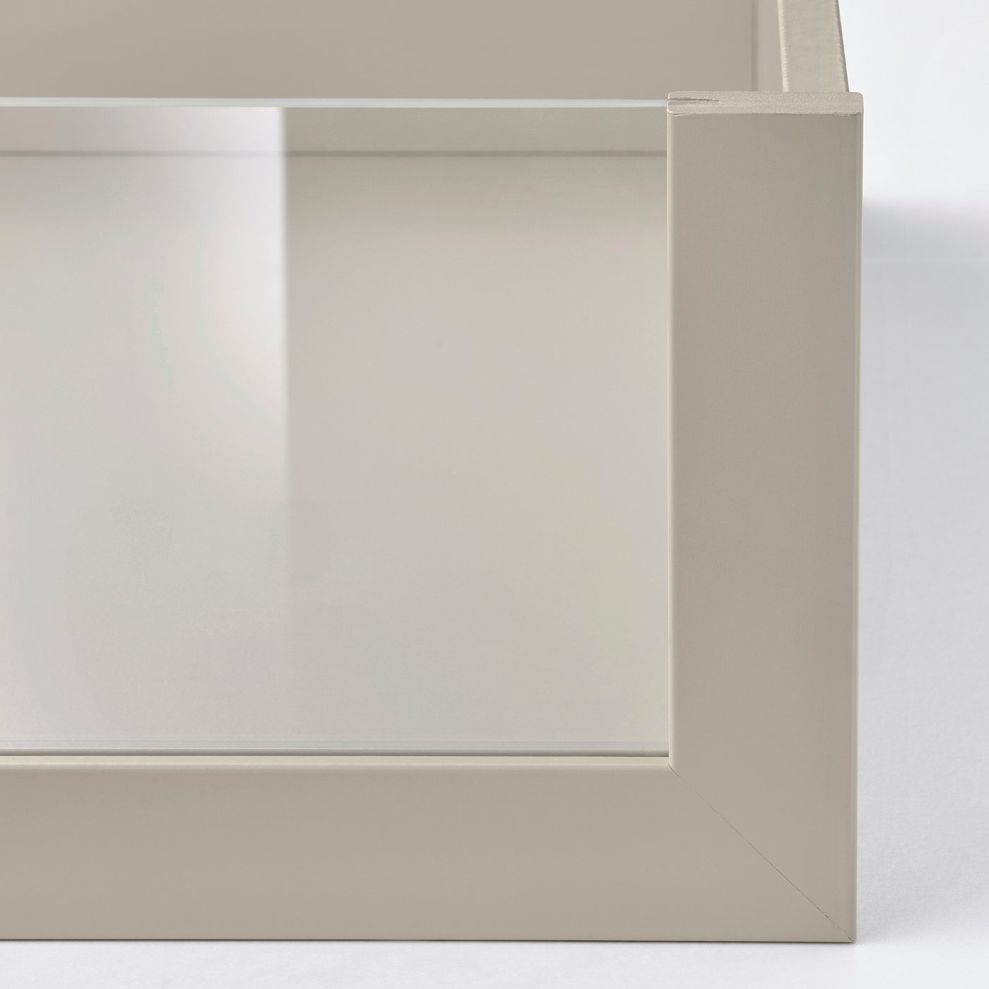 Thumbnail - IKEA KOMPLEMENT Schublade mit Glasfront graubeige 100x58 cm
