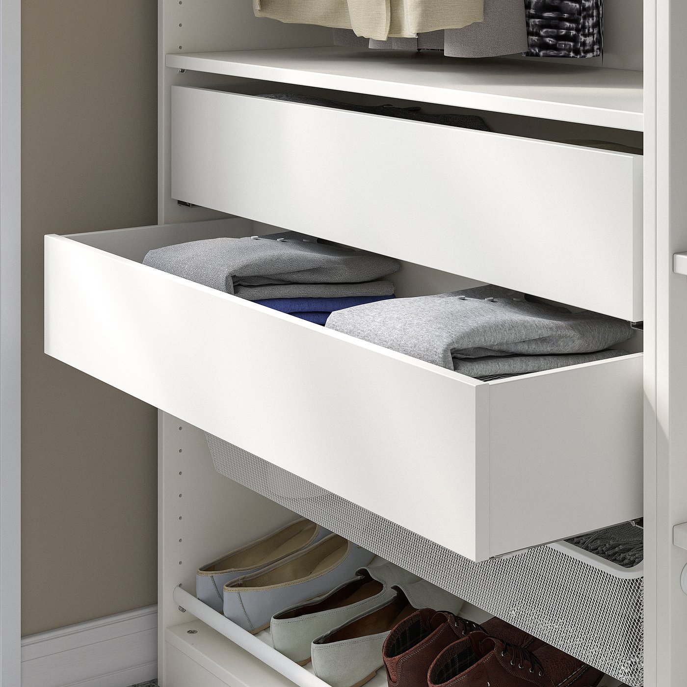 Thumbnail - IKEA KOMPLEMENT Schublade weiß 100x35 cm