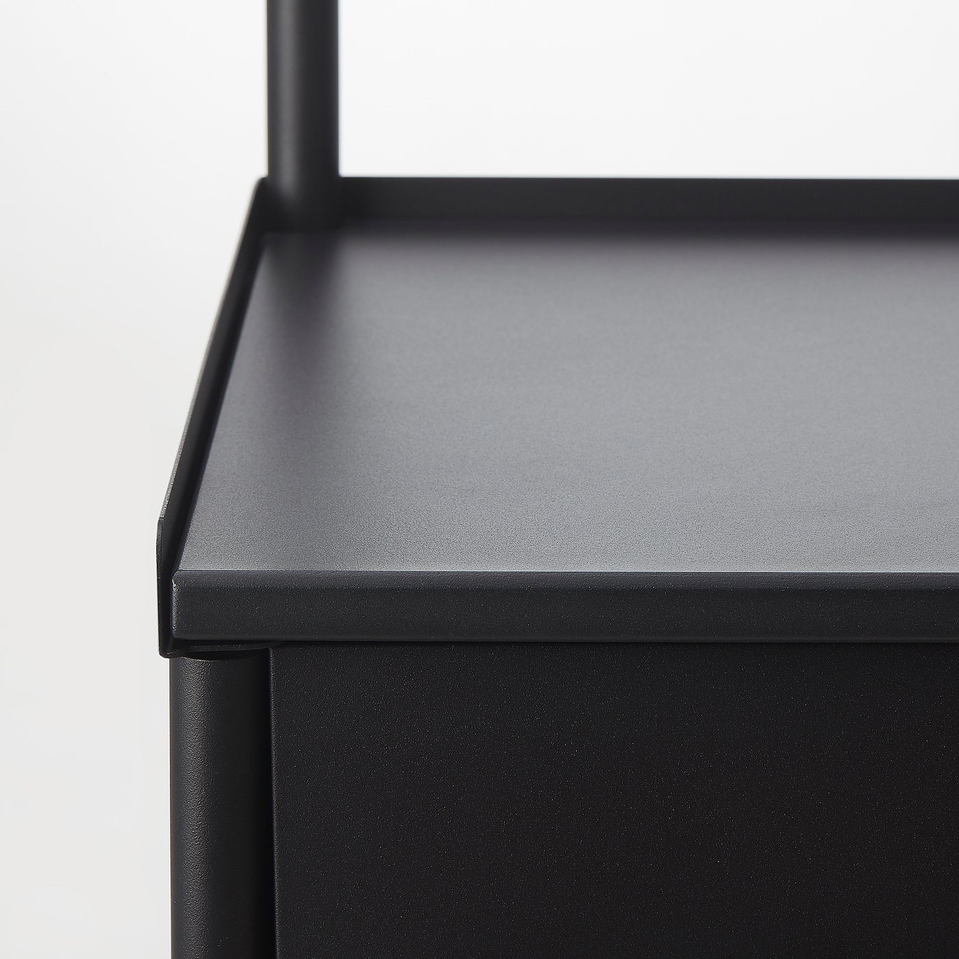 KORNSJÖ Schrank mit Spiegel - schwarz - IKEA Deutschland