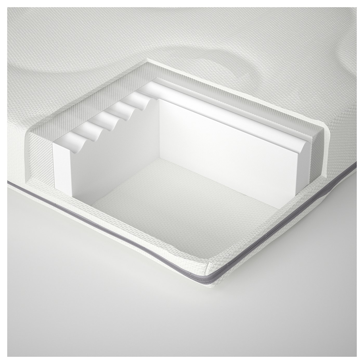 Thumbnail - IKEA KRUMMELUR Schaummatratze Babybett 60x120x8 cm