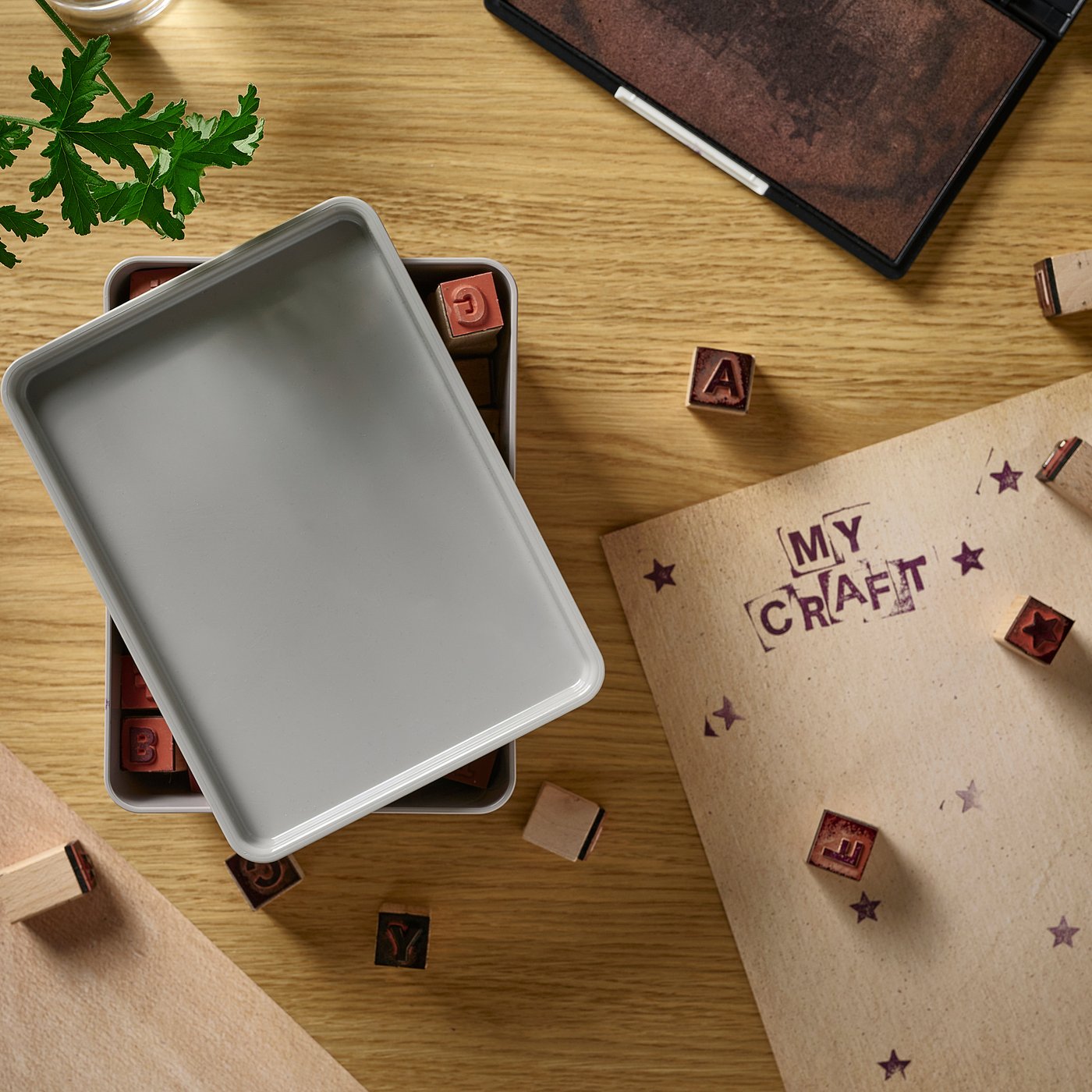 Thumbnail - IKEA KUGGIS Deckel hellgrau 13x18 cm