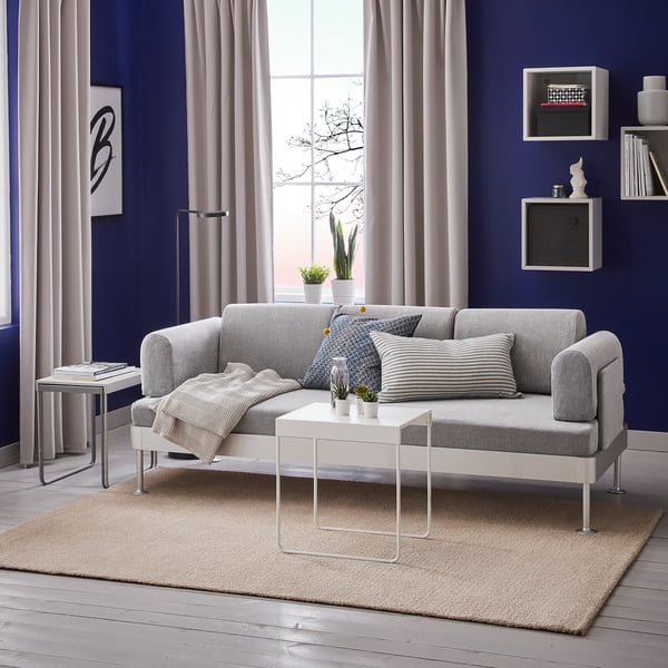 LANGSTED Teppich Kurzflor, beige. Hier einkaufen - IKEA ...