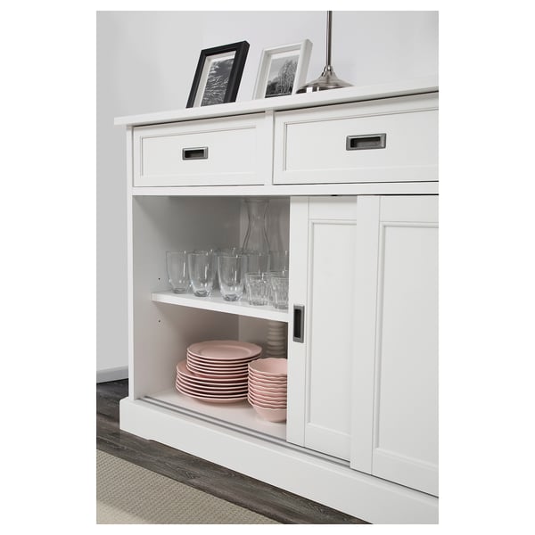 LARSFRID Sideboard-Grundelement, weiß, 151x90 cm - IKEA ...