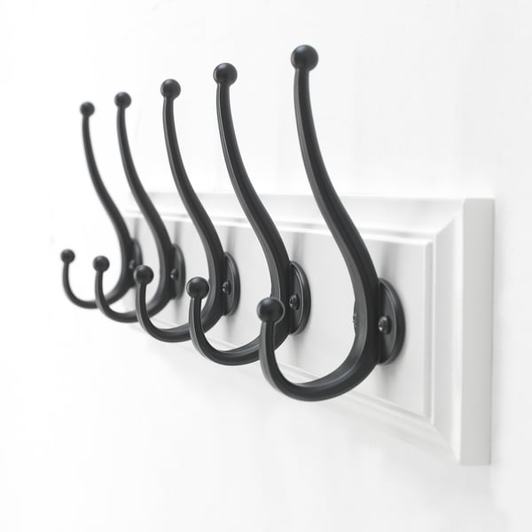 Leksvik Leiste Mit 5 Haken Weiss Ikea Deutschland