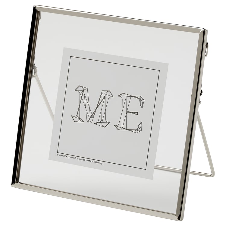 LERBODA Rahmen, silberfarben, 16x16 cm - IKEA Deutschland