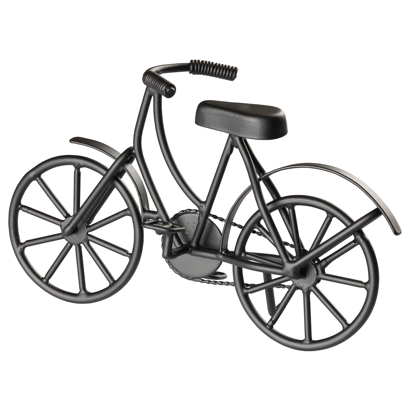 lindrande dekoration fahrrad schwarz 14 cm ikea deutschland
