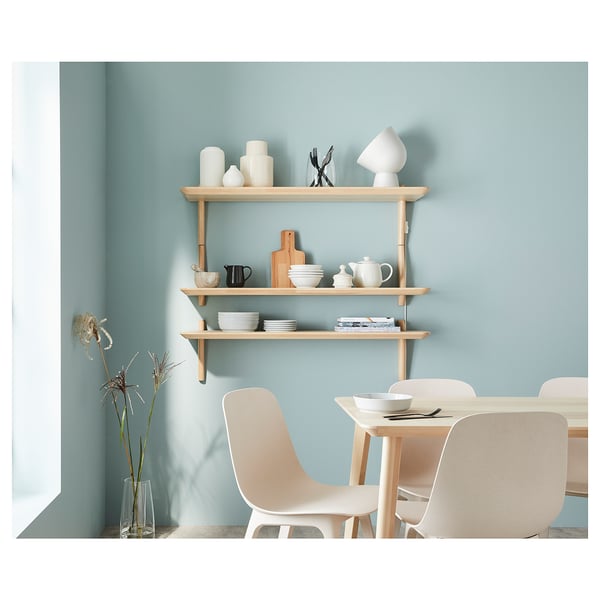 LISABO Wandregal - Eschenfurnier - IKEA Deutschland