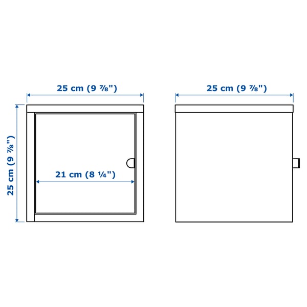 LIXHULT Schrank, Metall/weiß, 25x25 cm - IKEA Deutschland