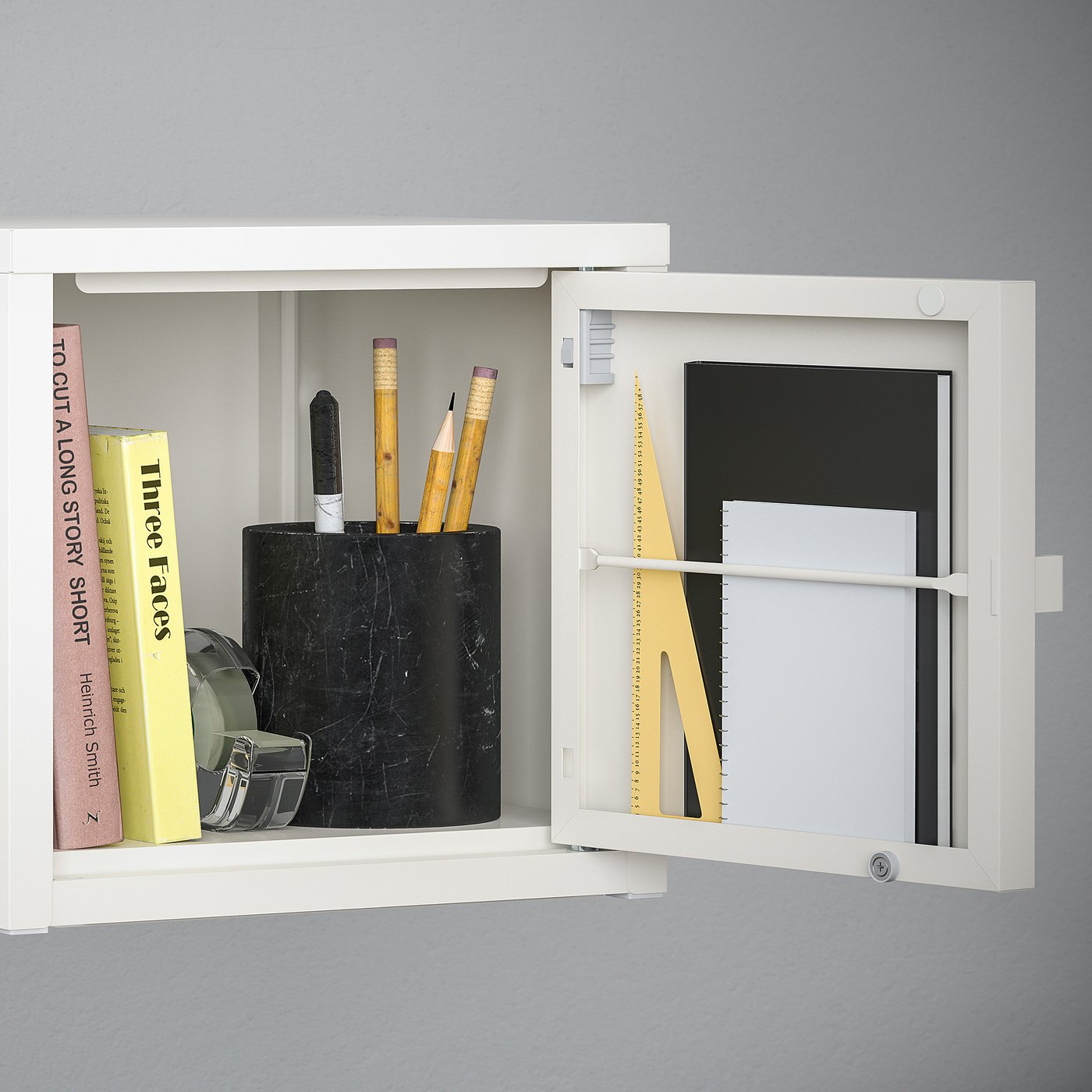 LIXHULT Schrank, Metall/weiß, 25x25 cm - IKEA Deutschland