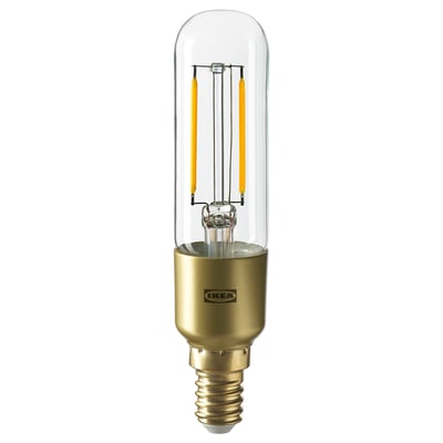 LUNNOM LED-Leuchtmittel E14 200 lm, dimmbar/röhrenförmig Klarglas, 25 mm