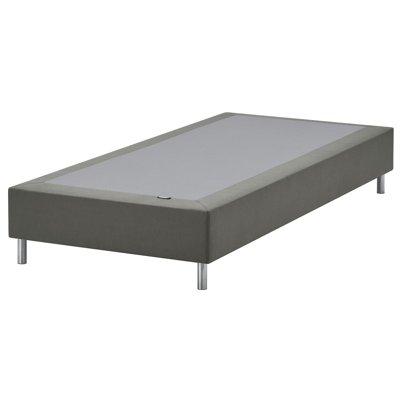IKEA LYNGÖR Bettgestell mit Lattenrost dunkelgrau 90x200 cm