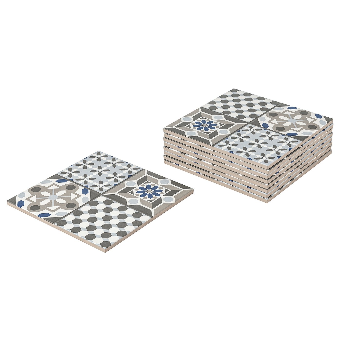 Mallsten Fliese Blau Weiss 0 81 M Ikea Deutschland