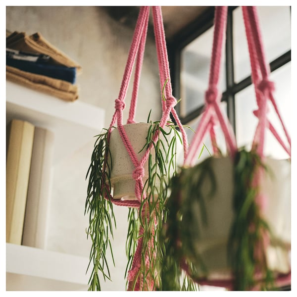 MÄVINN Aufhänger für Blumentopf, rosa IKEA Deutschland