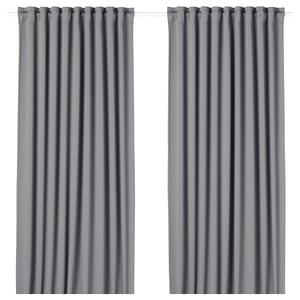 Ikea Vorhange Grau