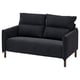 MANNARP 2er-Sofa, Saxemara schwarzblau