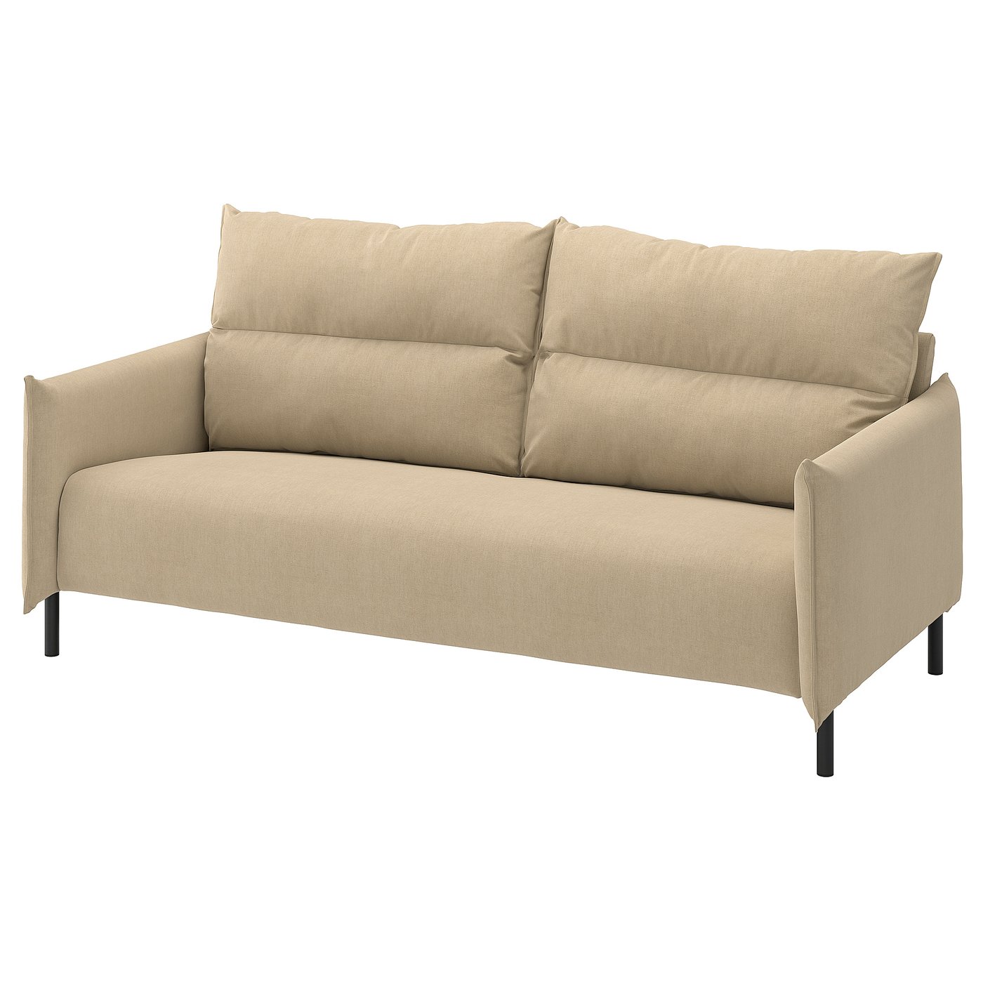 IKEA MANNARP 3er-Sofa Saxemara graubeige Saxemara graubeige