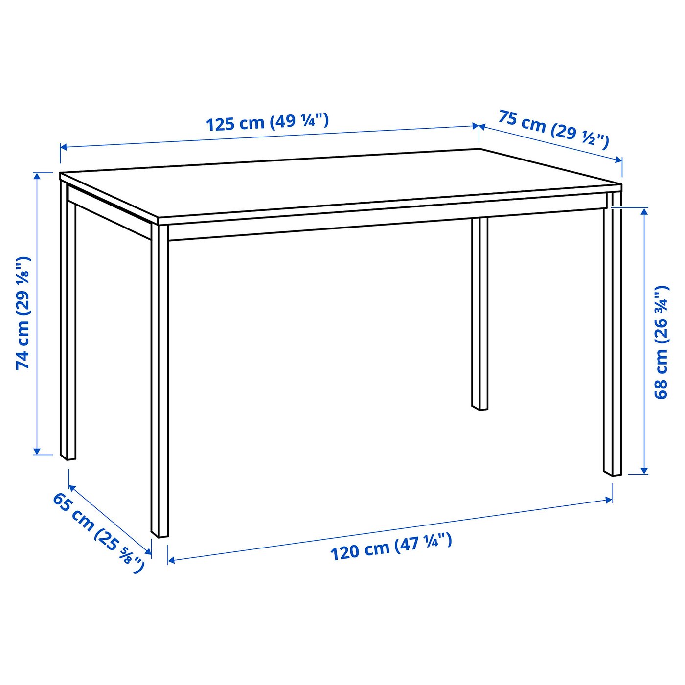 Melltorp Tisch Weiss Ikea Deutschland 