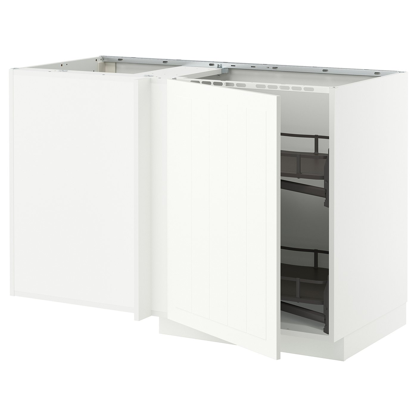 IKEA METOD Eckunterschrank ausziehb. Einricht. weiß/Stensund weiß