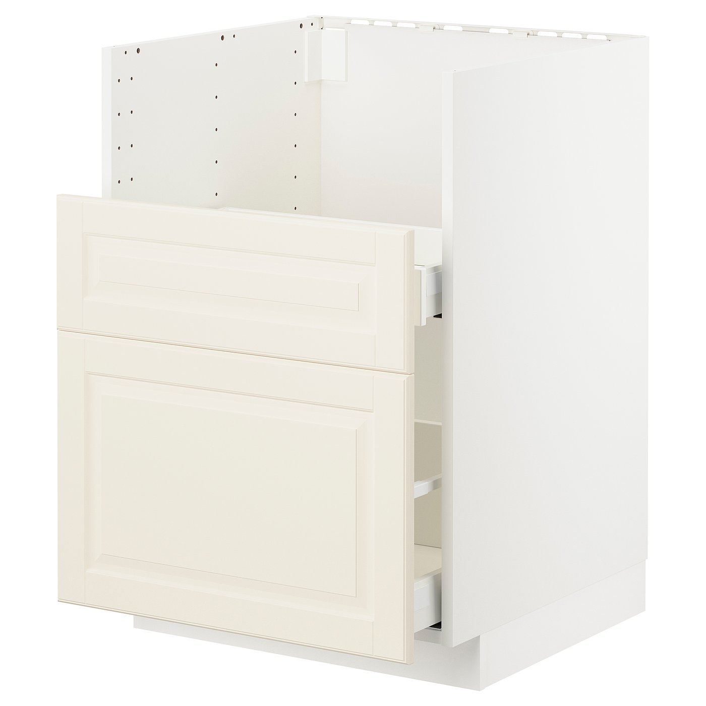 IKEA METOD / MAXIMERA Unterschrank für TALLSJÖN Spüle weiß/Bodbyn elfenbeinweiß