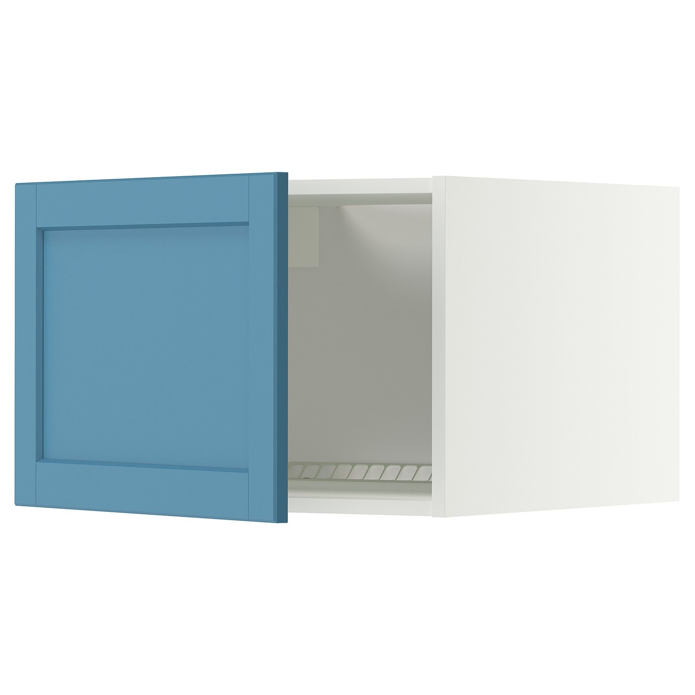IKEA METOD Oberschr f Kühl-/Gefrierschrank weiß/Lerhyttan blau 60x40 cm