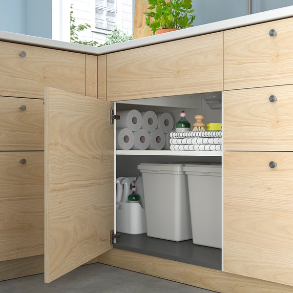 METOD Regalbodenschutz, für Spülenschrank, 128 cm