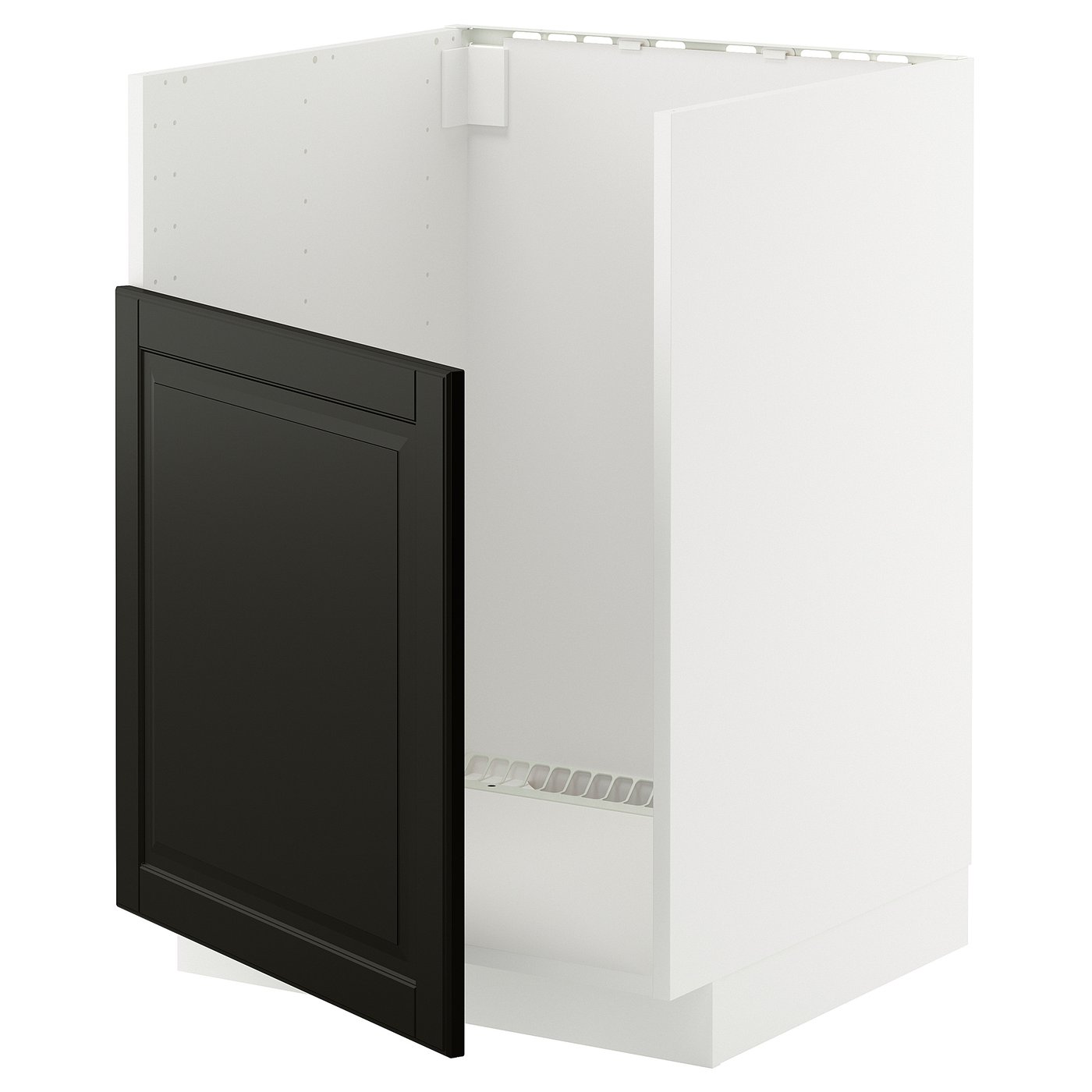 IKEA METOD Unterschrank für TALLSJÖN Spüle weiß/Bodbyn schwarz