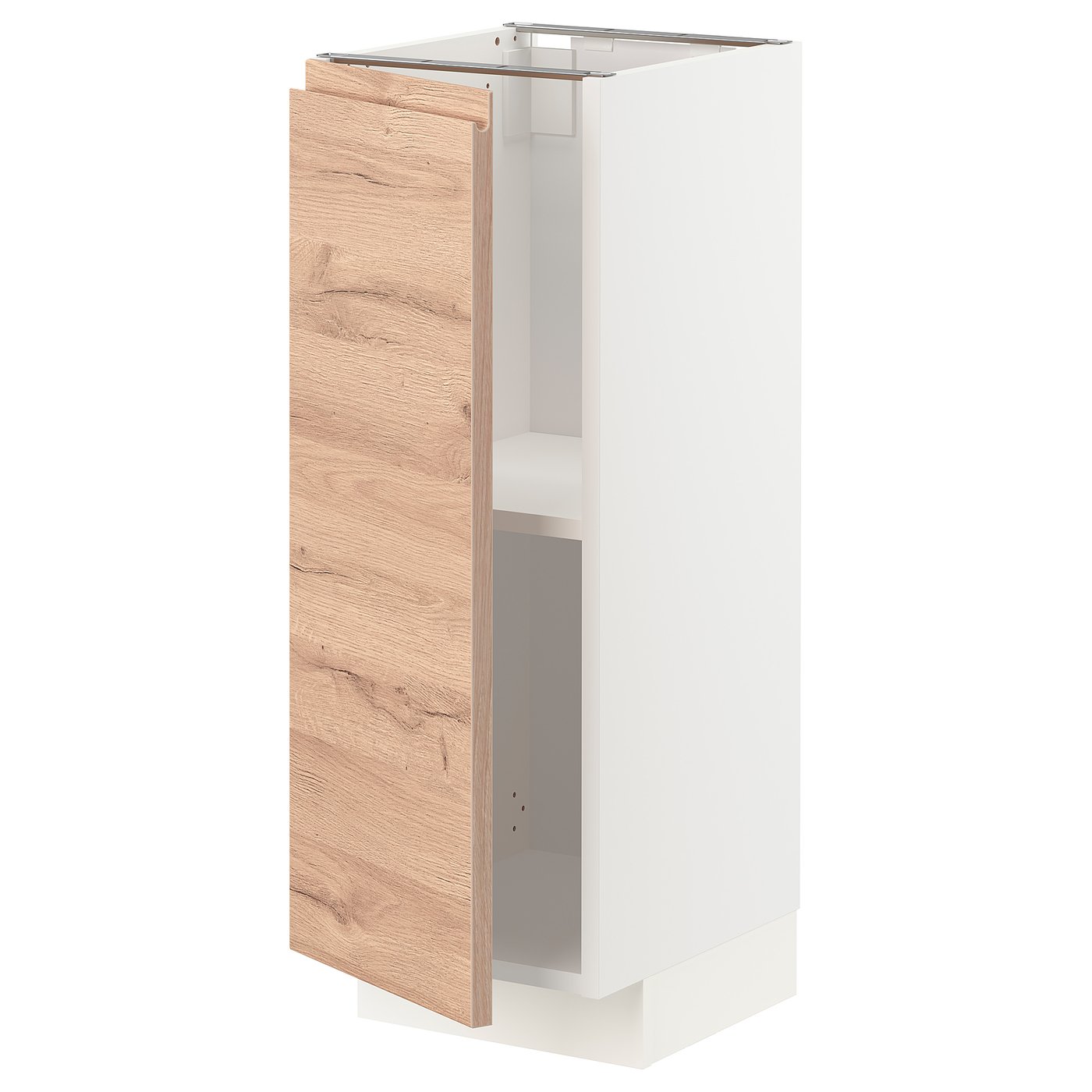 metod unterschrank mit boden weiss voxtorp eichenachbildung ikea deutschland