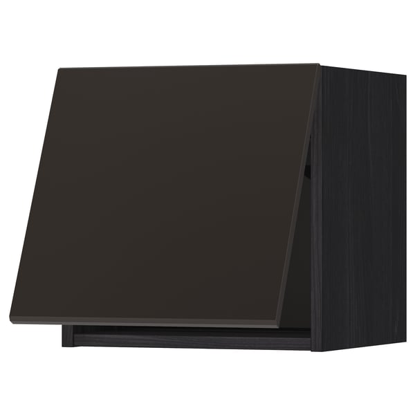 Metod Wandschrank Horizontal Schwarz Kungsbacka Anthrazit