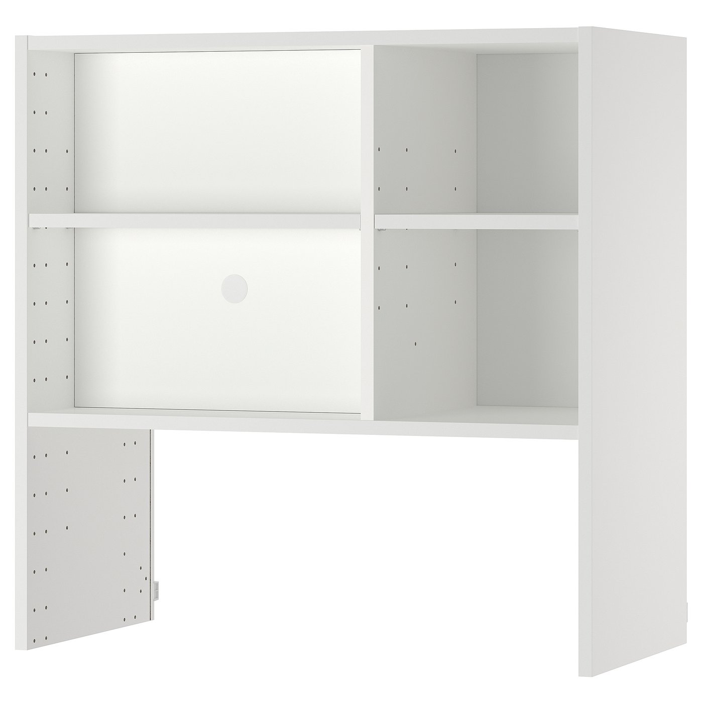 METOD Wandschrank f integ Dunstabzug - weiß 80x37x80 cm