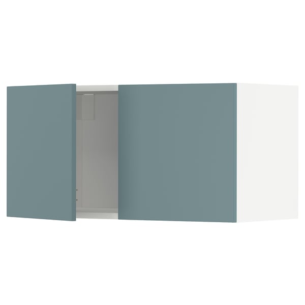 Ikea METOD Küchenschrank in Türkis mit modernem, glattem Design.