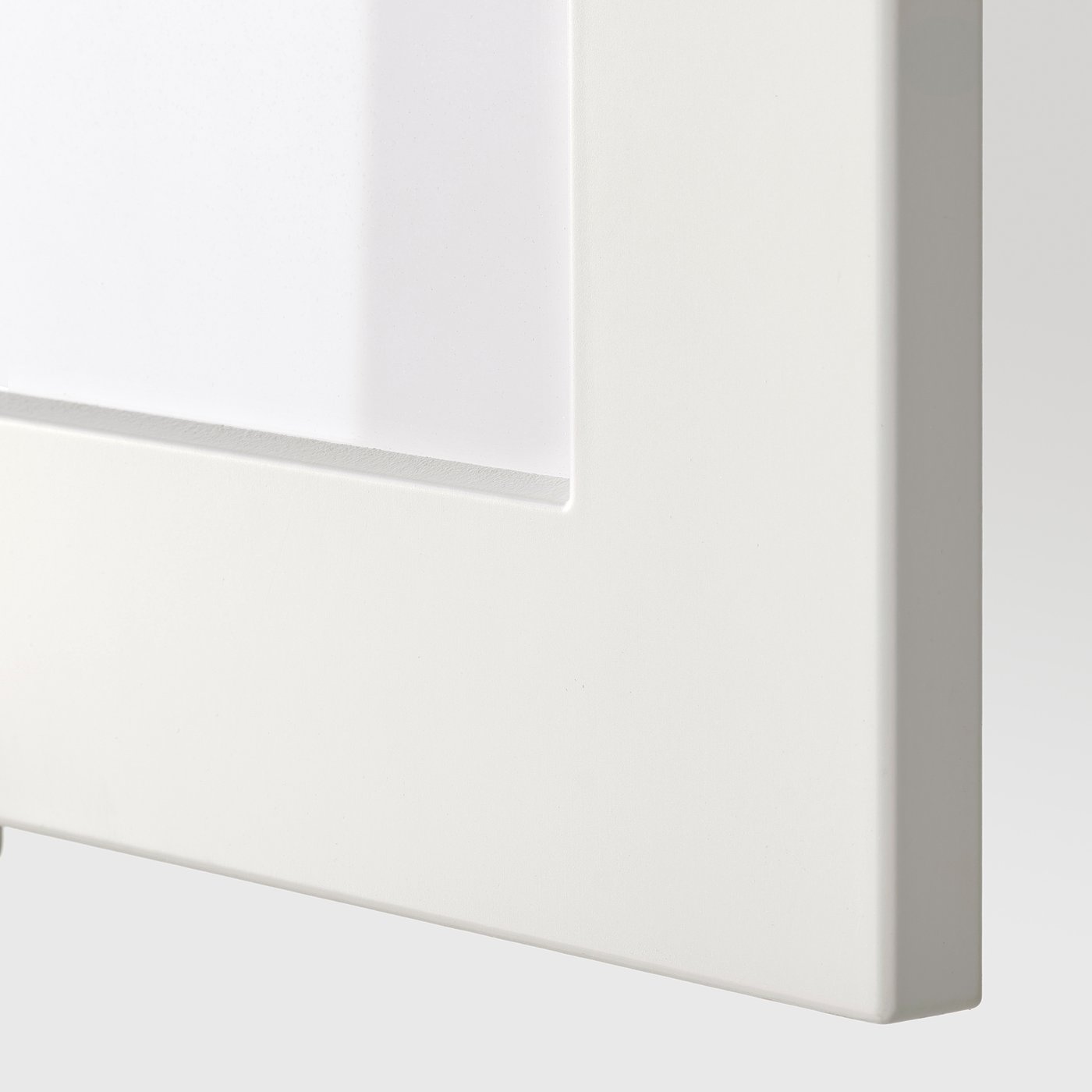 Thumbnail - IKEA METOD Wandschrank mit Vitrinentür weiß/Stensund weiß