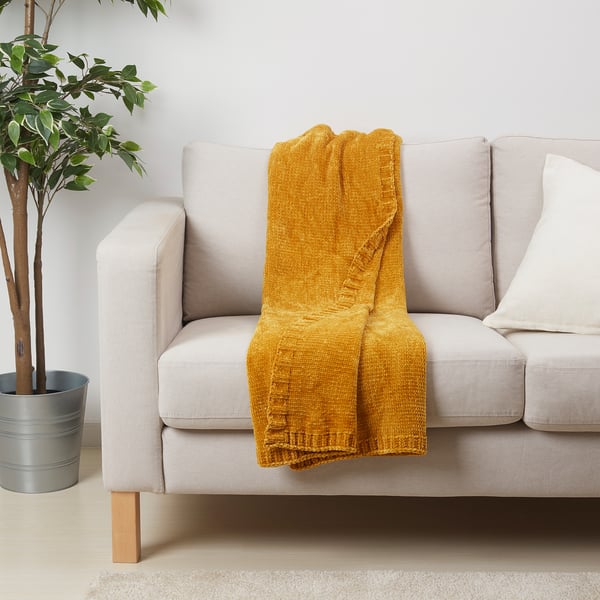 Mialotta Plaid Gelb Ikea Deutschland