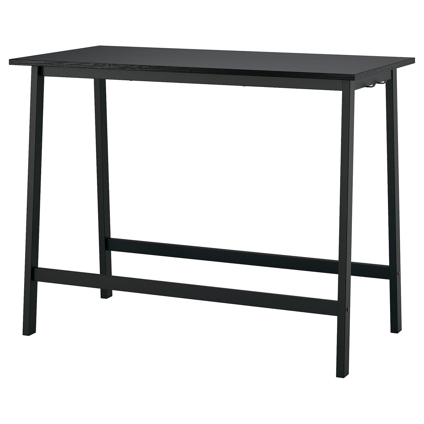 IKEA MITTZON Konferenztisch schwarz gebeiztes Eschenfurnier/schwarz