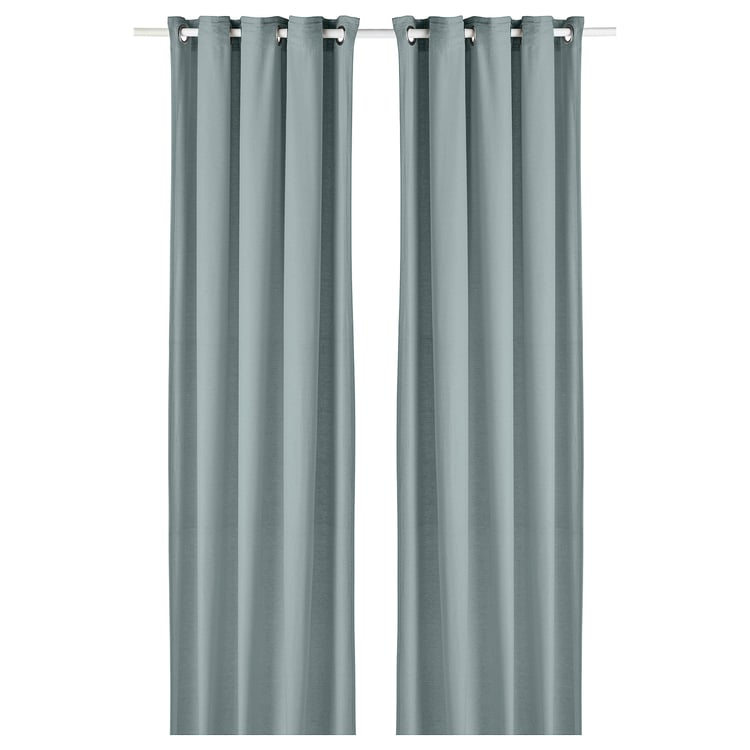 MOALINA 2 Gardinenschals, hellblau, 145x300 cm - IKEA Deutschland