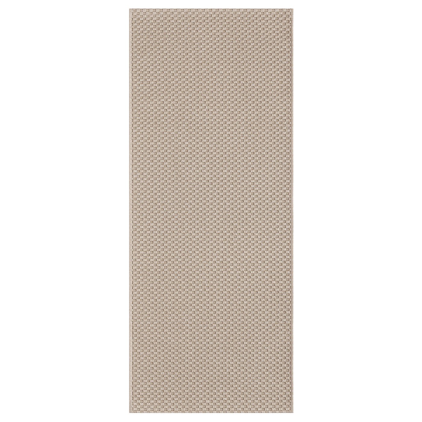 IKEA MORUM Teppich flach gewebt, drinnen/drau beige 60x150 cm