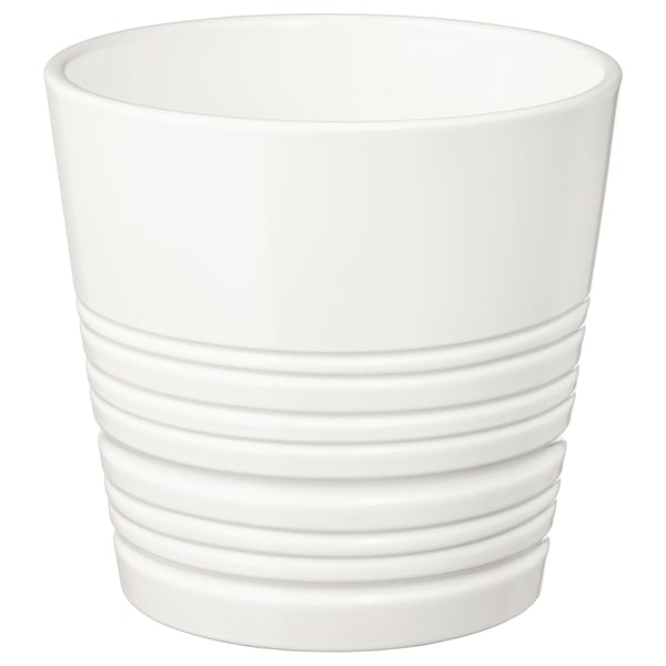 MUSKOT Übertopf, weiß, 12 cm IKEA Deutschland