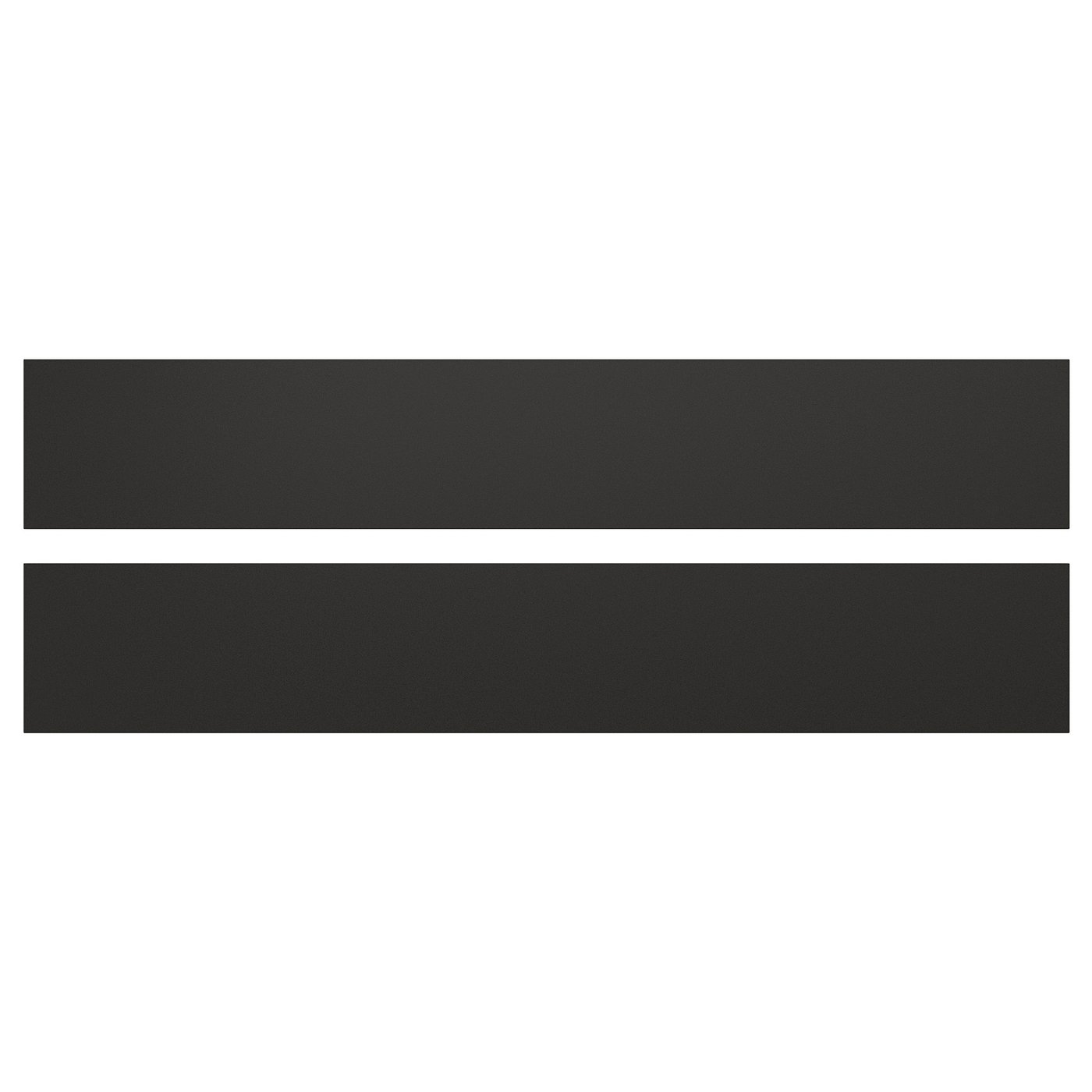 IKEA NICKEBO Schubladenfront mattiert anthrazit 60x10 cm