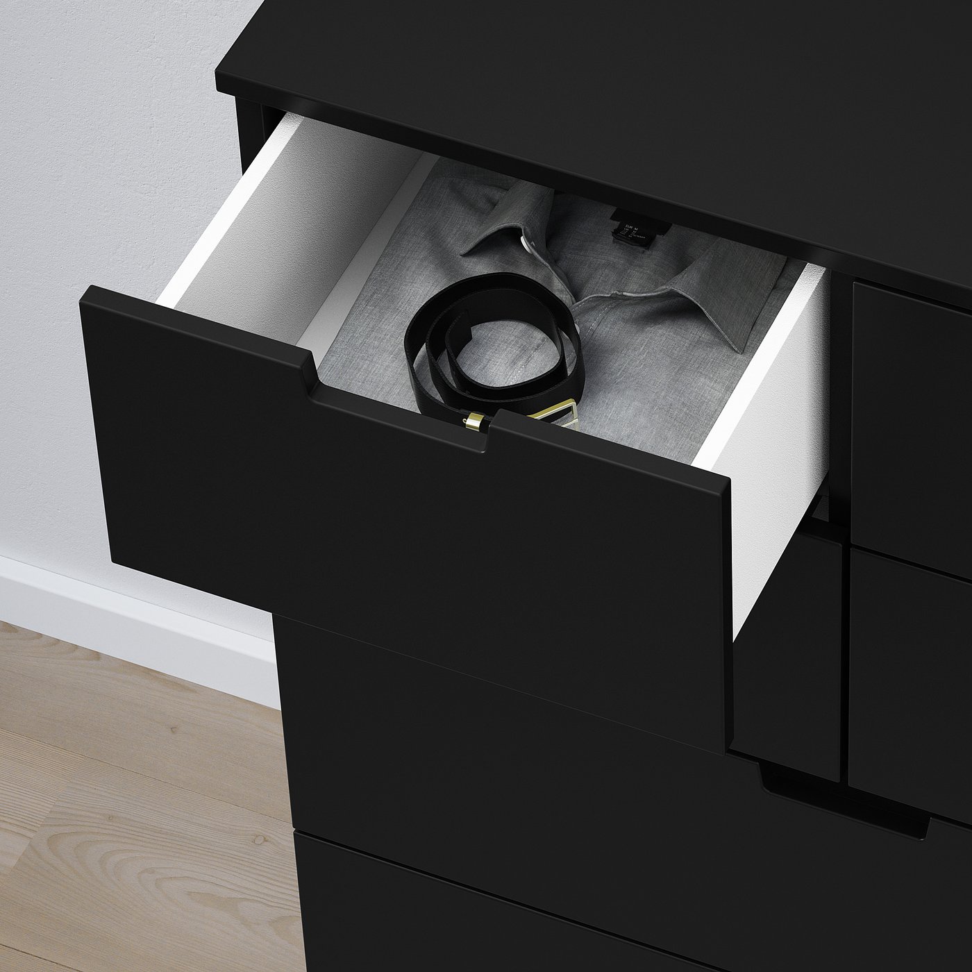 Thumbnail - IKEA NORDLI Kommode mit 7 Schubladen anthrazit