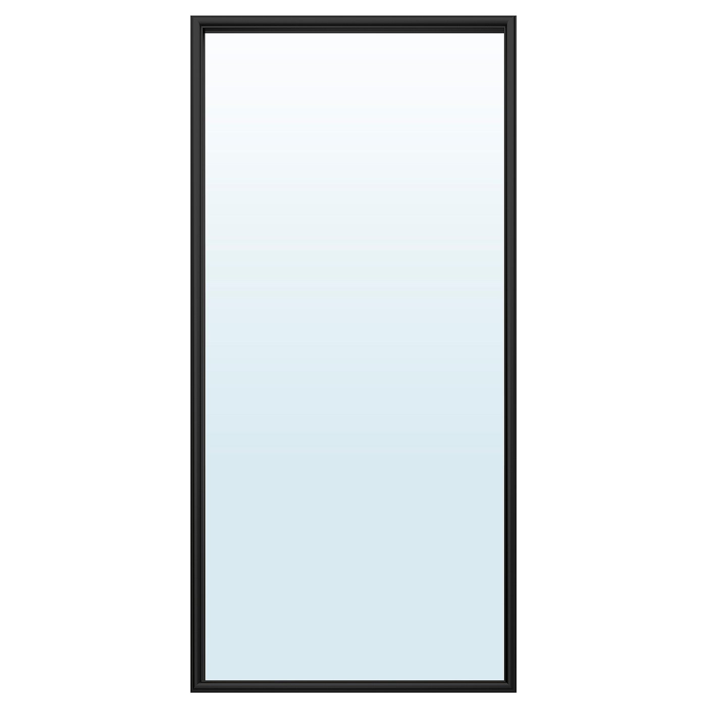 IKEA NYPONBUSKE Spiegel schwarz 65x135 cm