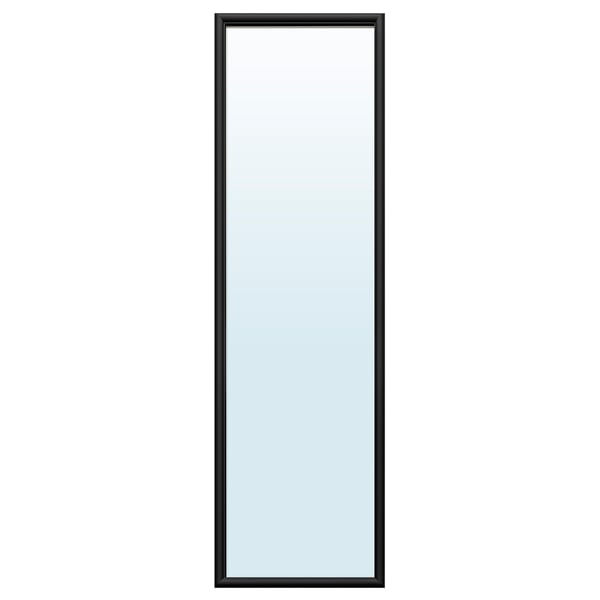 NYPONBUSKE Spiegel, schwarz, 40x135 cm