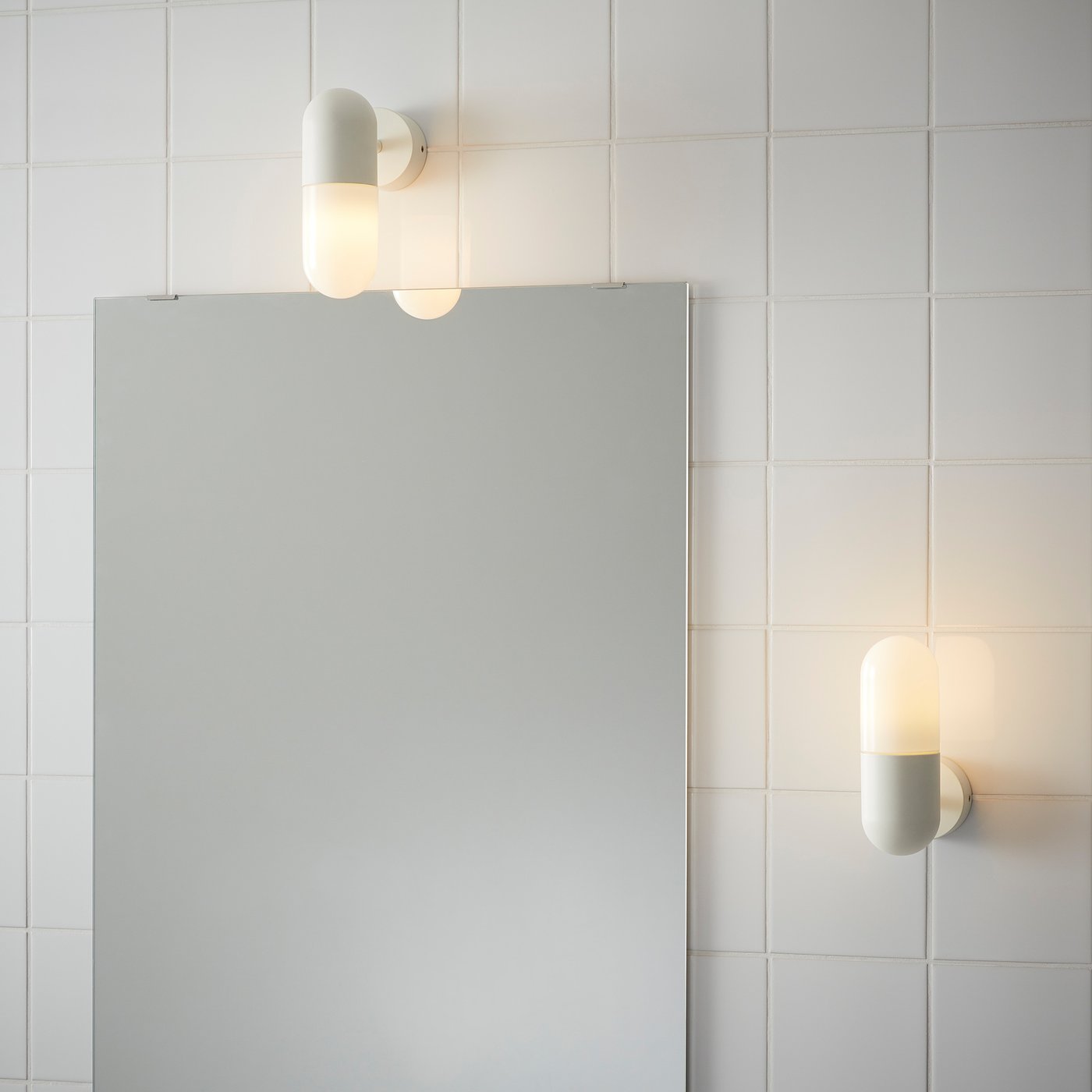 Weiss Ikea Ostana Wandleuchte