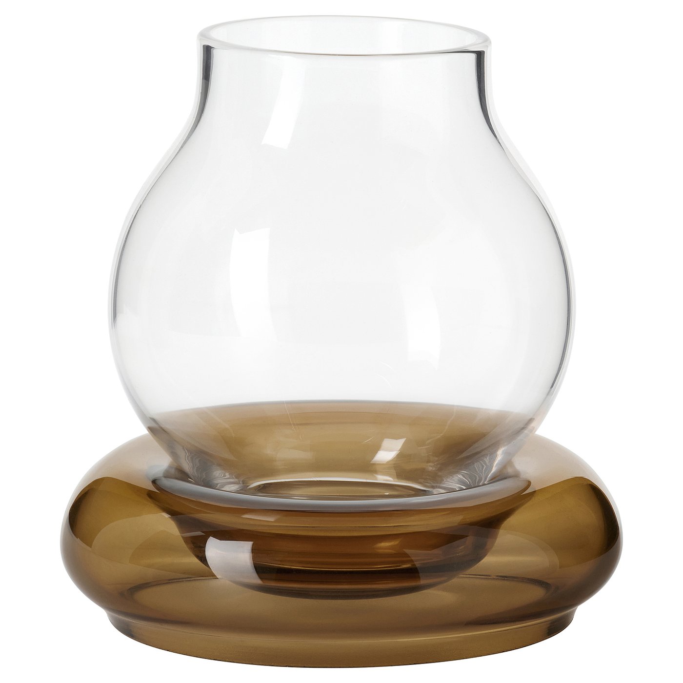 IKEA OMMJÄNGE Teelichthalter Glas