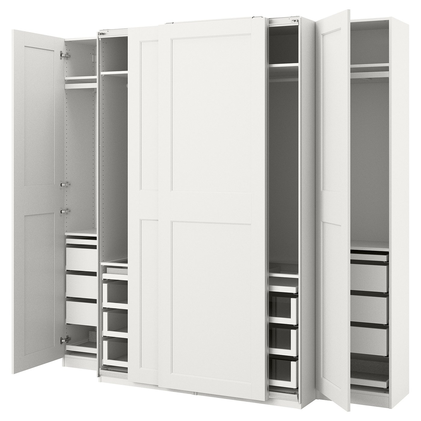 PAX / GRIMO Schrankkombination - weiÃŸ - IKEA Deutschland